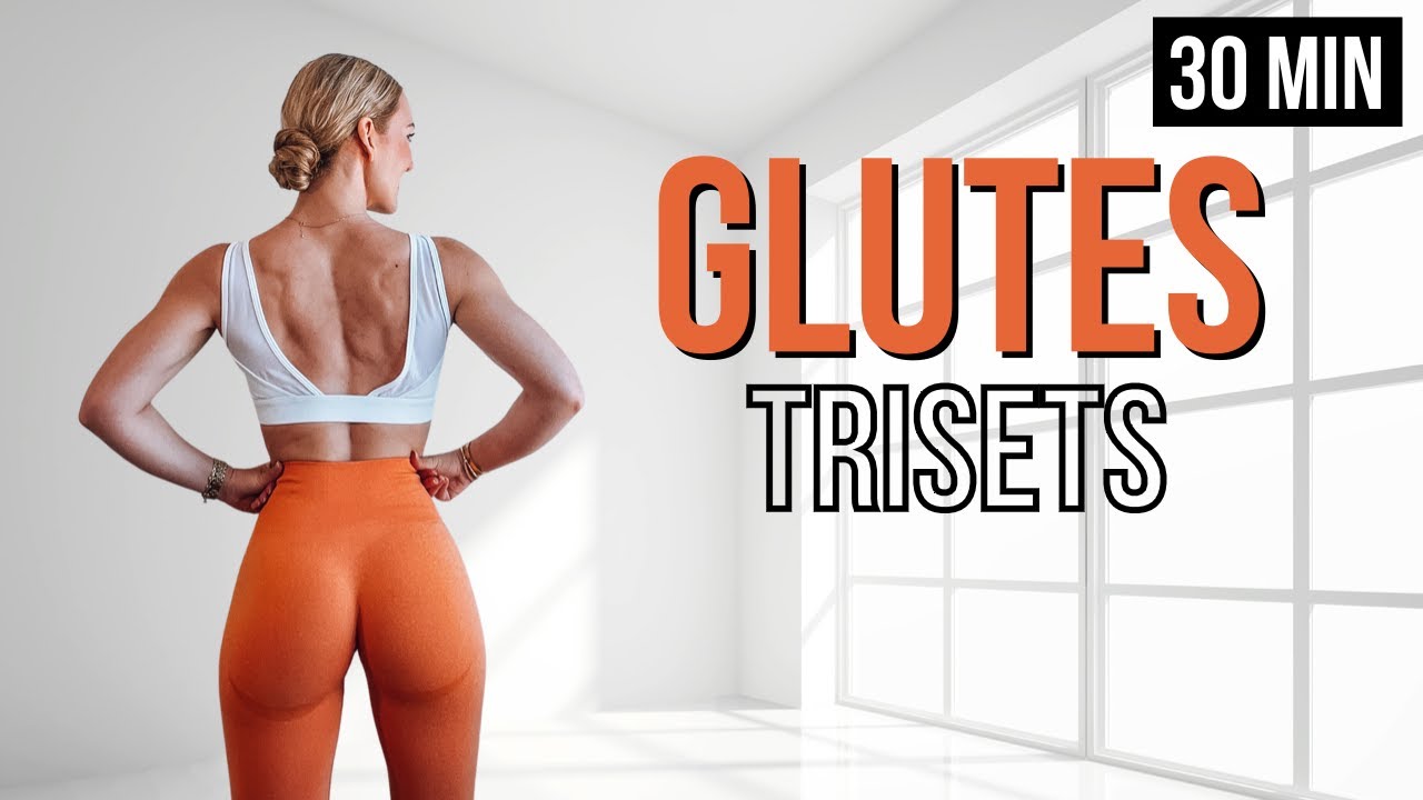🌶 30 Min GLUTES Workout at Home with Dumbbells & Booty Band | Shape & Sculpt your Booty
