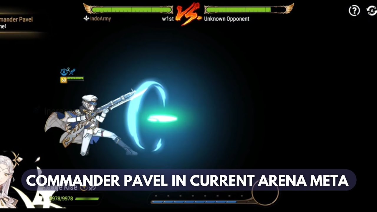 ML POLITIS IS GONE, SO I CAN PLAY COMMANDER PAVEL AGAIN... EPIC SEVEN