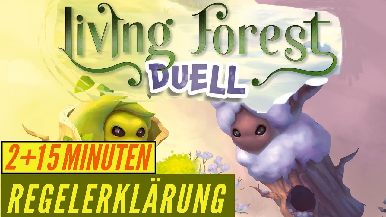 Living Forest Duel Regeln Anleitung Erkl&auml;rung Regelvideo Duell Spiel