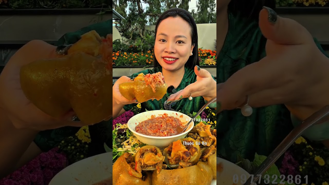 Đuôi Bò Chấm Mắm Ruốc Xổi Ngon Điếng - Thuộc Cô Ba 0977322861