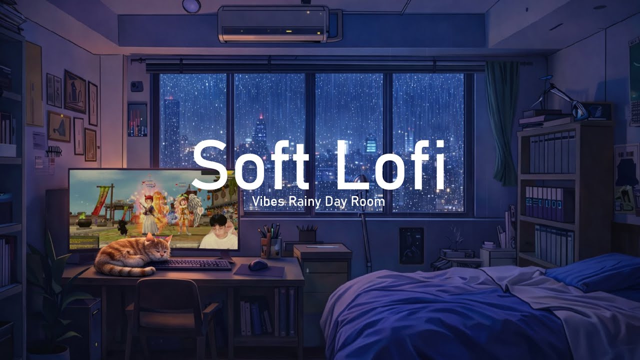 Rainy Lofi Vibes Chill Beats for Study & Sleep
