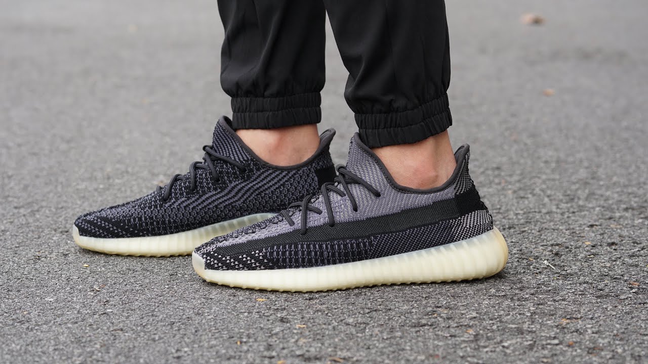 Adidas Yeezy 350 V2 CARBON: ОБЗОР И НА НОГАХ — самые чистые Yeezy в этом году