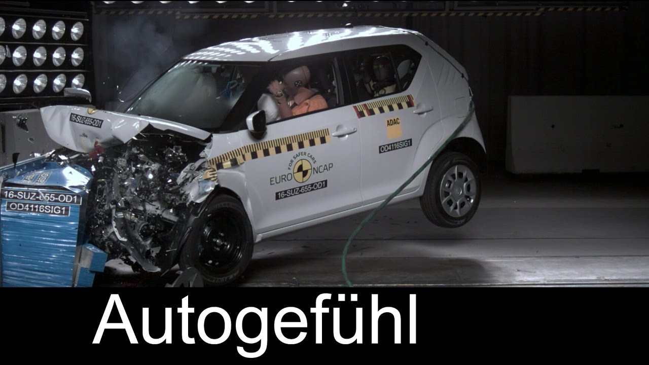 Suzuki Ignis Crash Test Euro NCAP - Autogefühl