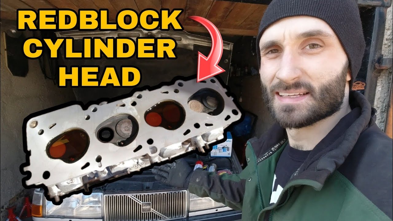 Volvo Redblock Cylinder Head Rebuild at Home!