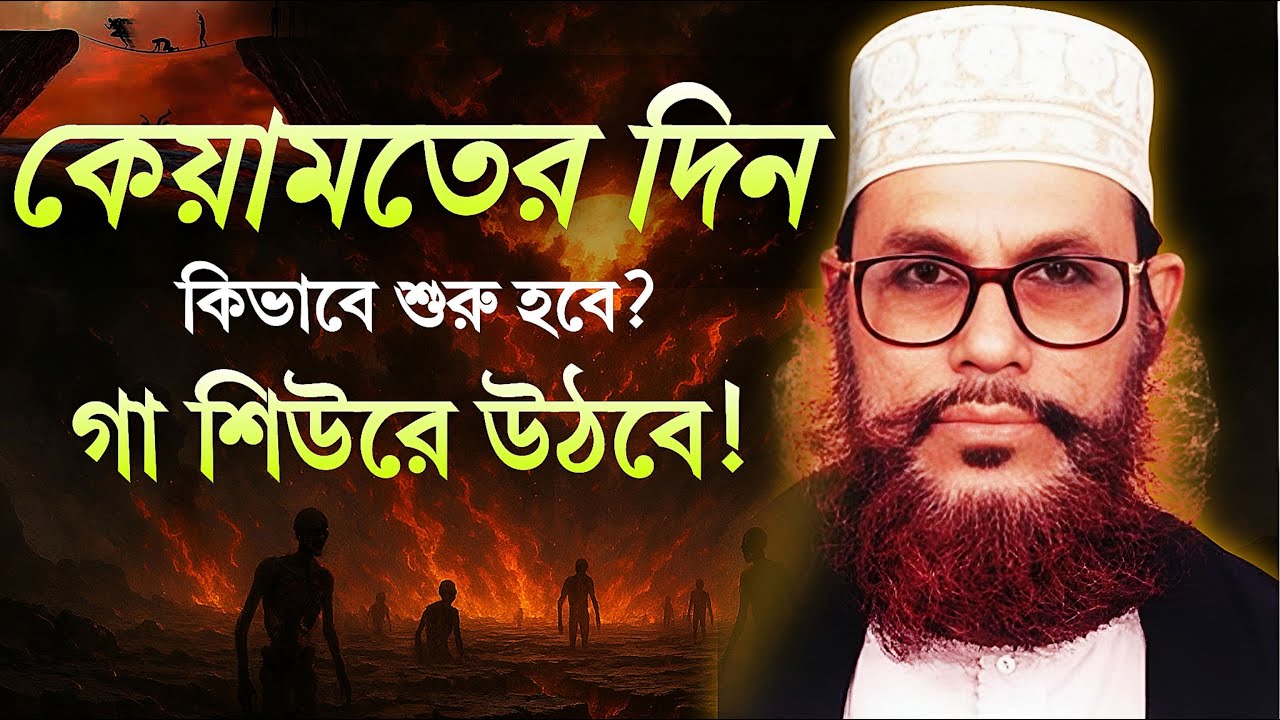 কেয়ামতের দিন কিভাবে শুরু হবে । দেলোয়ার হোসেন সাইদি। Delwar Hossain Saidi Waz  #banglawaz #wazmahfil