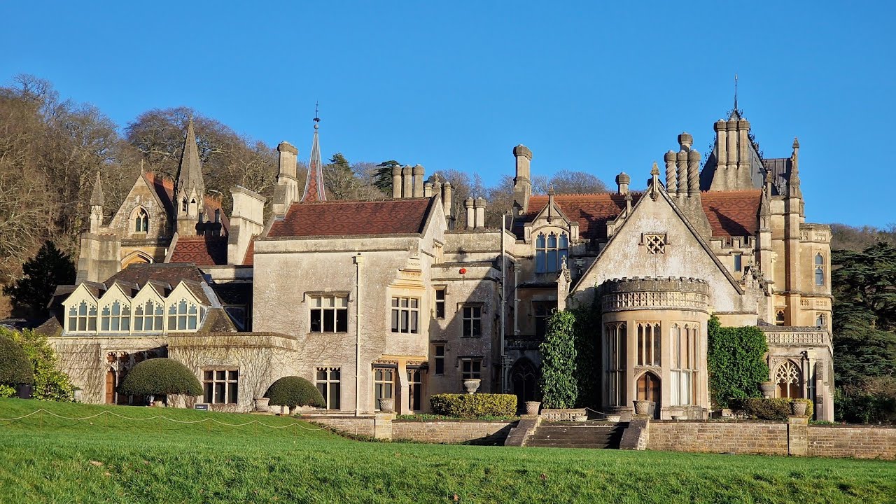 Tyntesfield House (A Victorian Gothic Marvel),  Wraxall, North Somerset,  England - February 2025
