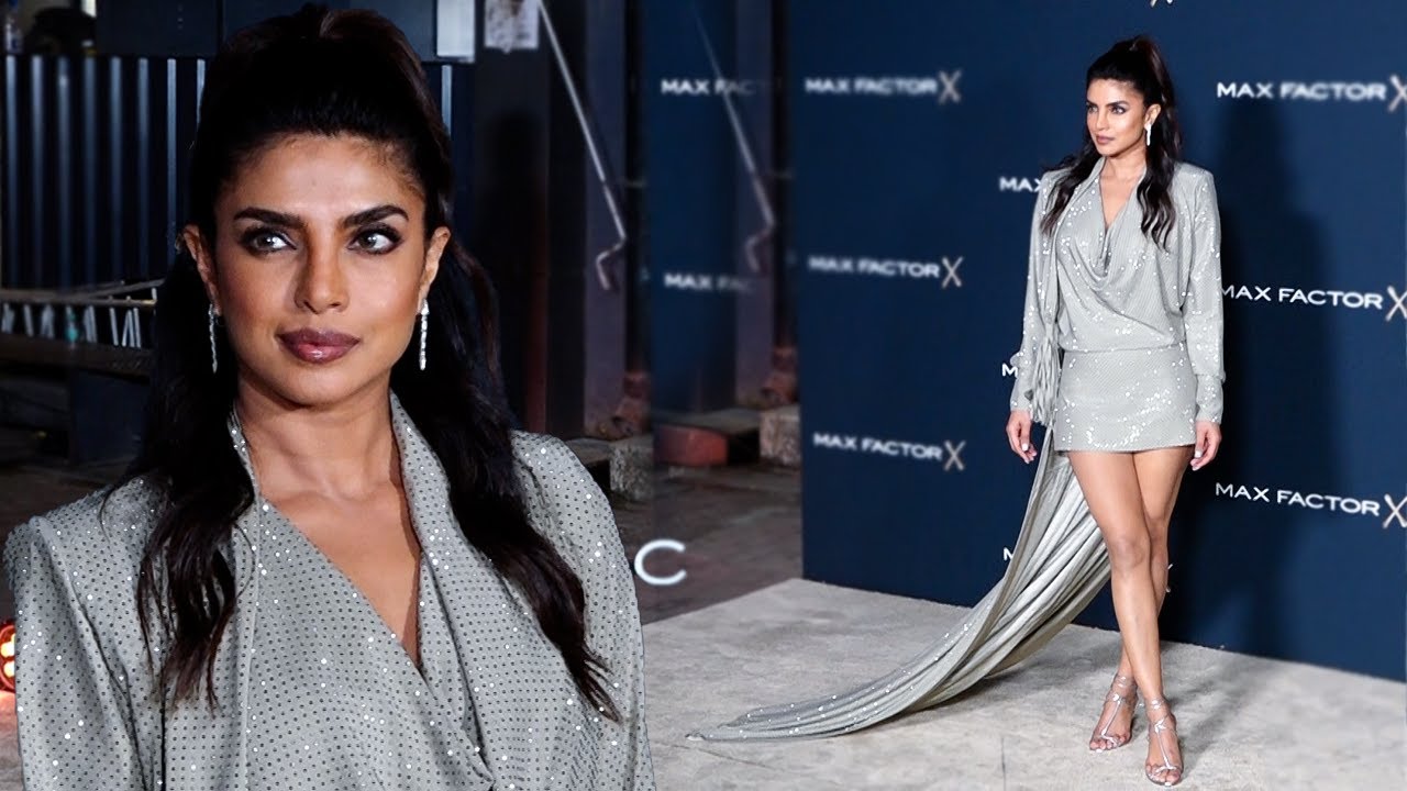 Priyanka Chopra Arrived At The Launch Of Max Factor In India