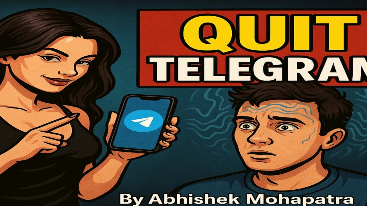 Quit Telegram Addiction | how to quit any addictions in one formula in odia.. gen z   solutions