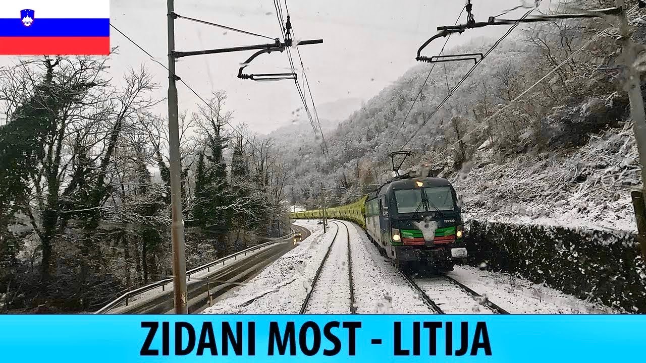 Winter wonderland CAB RIDE | Zidani Most - Litija | Slovenia