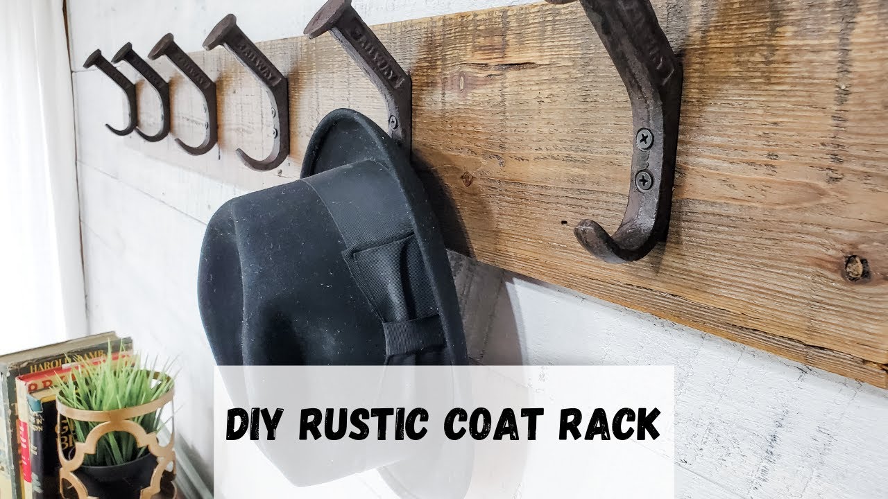 How to Build a Reclaimed Wood Coat Rack