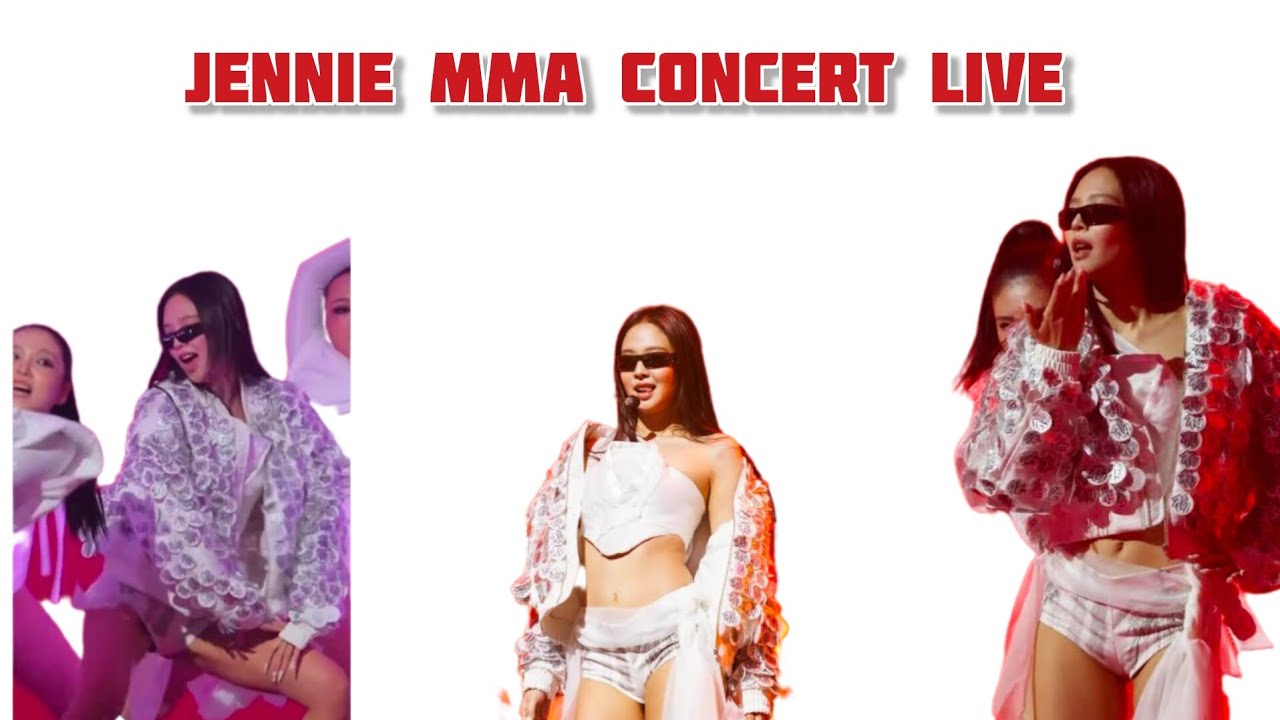 JENNIE MMA concert live ❤🎀🔴