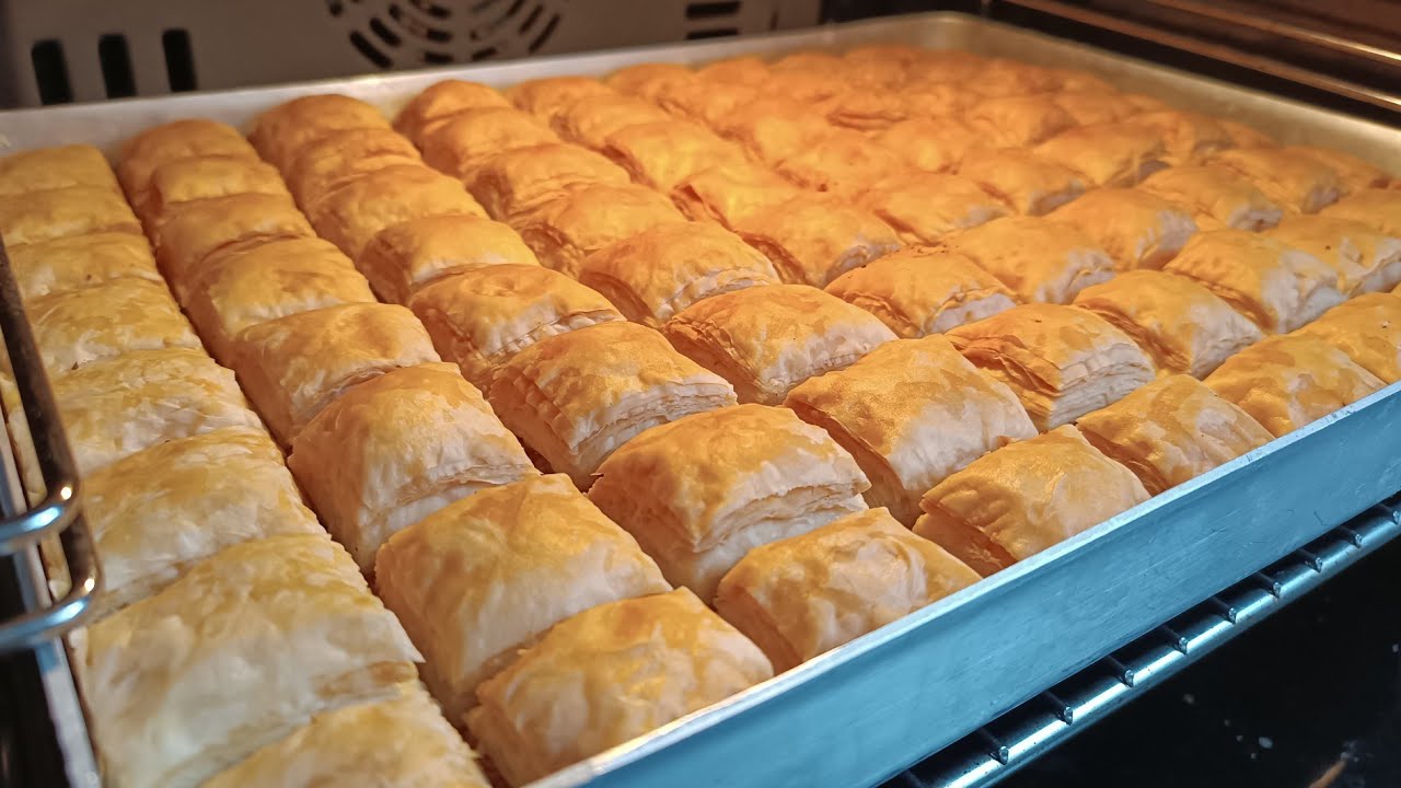 ‼️BU TARİFLE BAKLAVA YAPAMAYAN KALMAYACAK‼️YİYENLERİN HAZIR SANDIĞI 40 kat ÇITIR BAKLAVA TARİFİ✅.