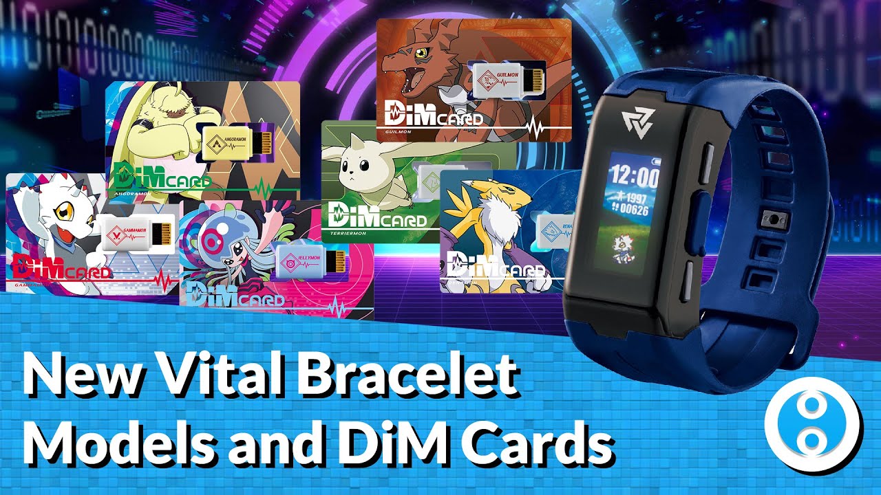 New Vital Bracelet model and Dim Cards - Digimon Newsramble