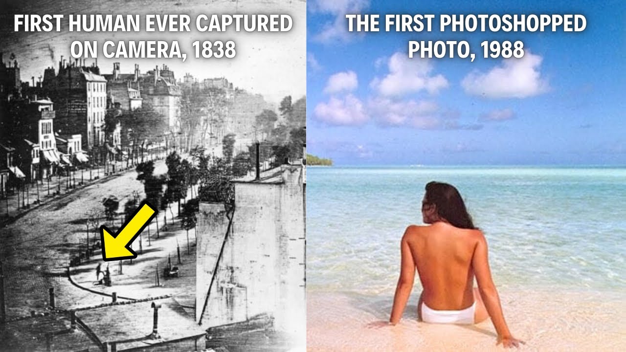 32 FIRST Photos Ever Taken in History