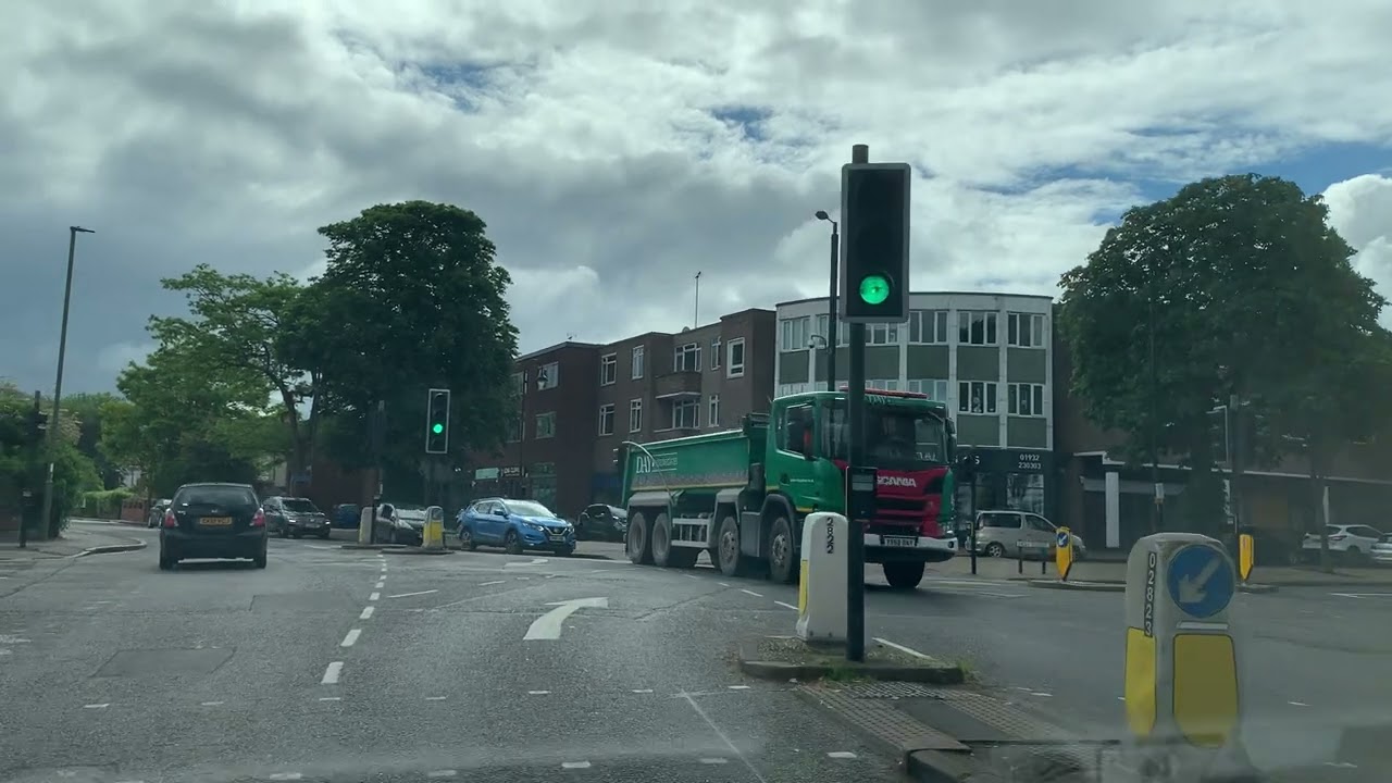 Chertsey Driving Test Centre Route
