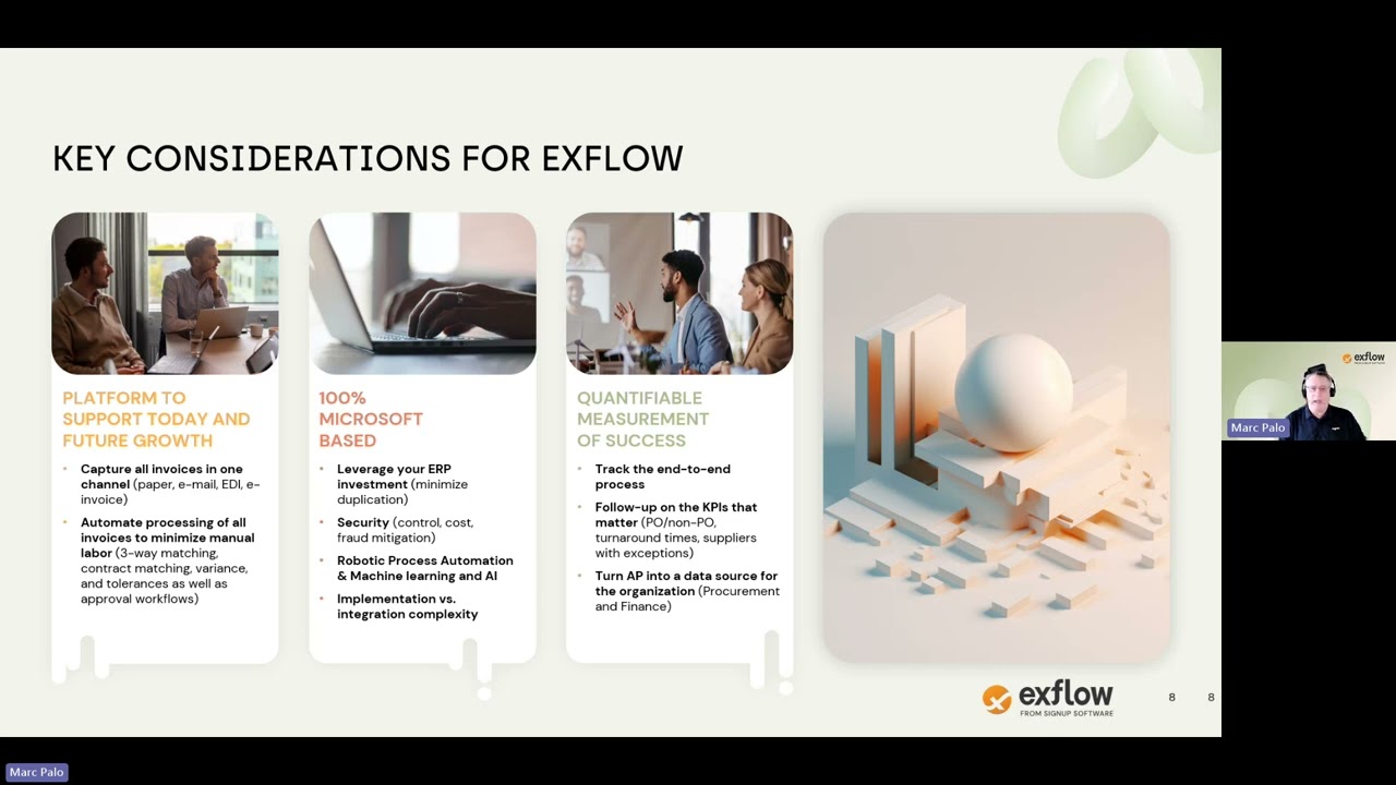 ExFlow AP Showcase: The Art of Embedded AP Automation in D365 F&O