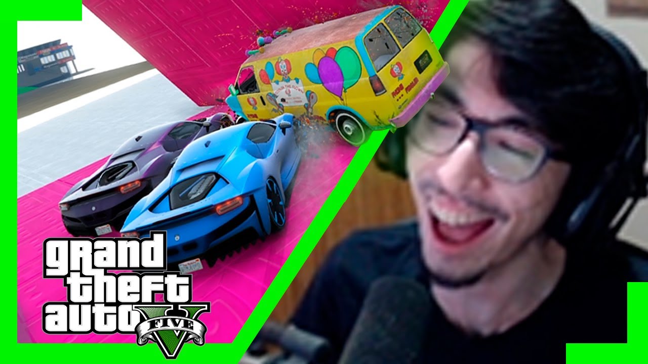A CORRIDA MAIS TILTANTEMENTE DIVERTIDA!! - GTA V Corridas Malucas #230