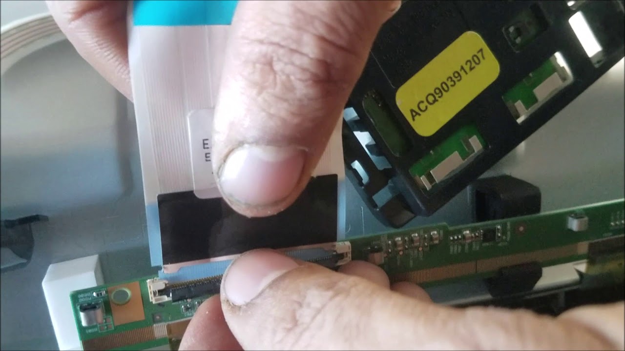 LG TV 55UK6090PUA no picture fix with tape
