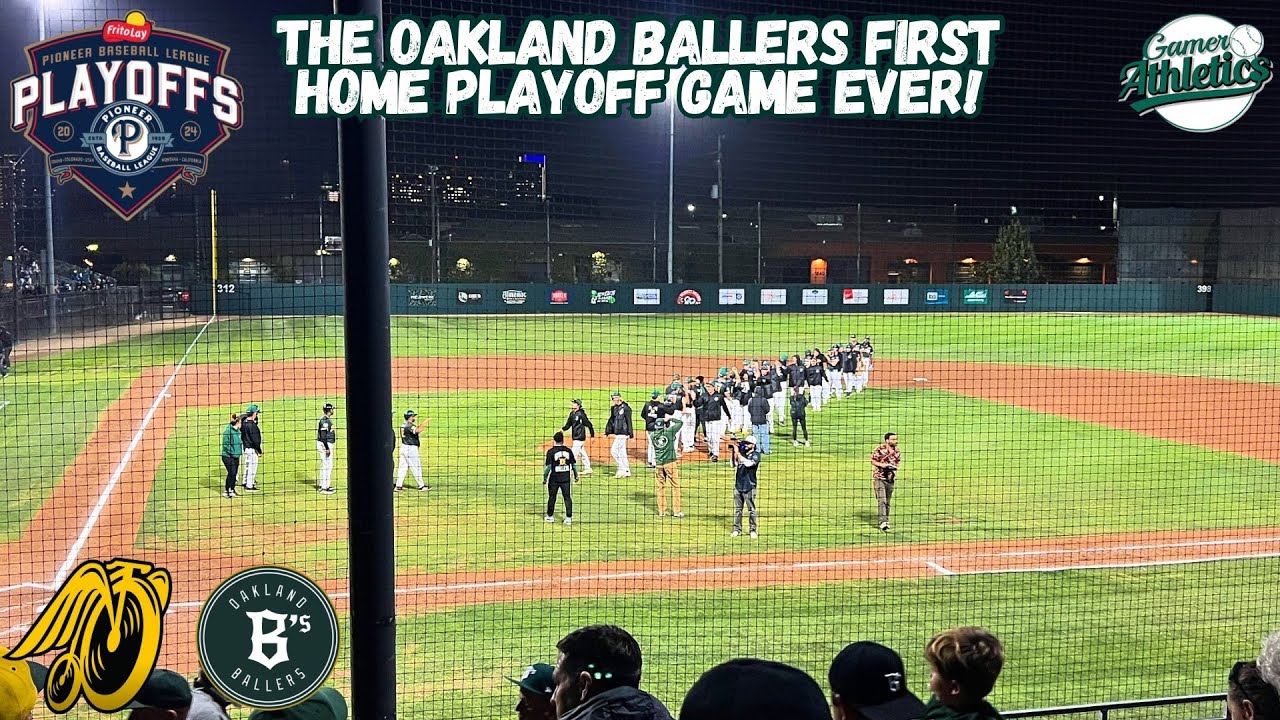 The Oakland Ballers First Home Playoff Game Ever!