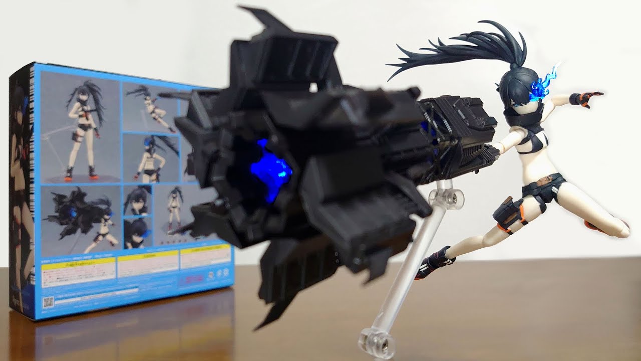 (大迫力のコイルガンが付属！エンプレスが可動フィギュアに！)figma エンプレス [ブラックロックシューター]　レビュー