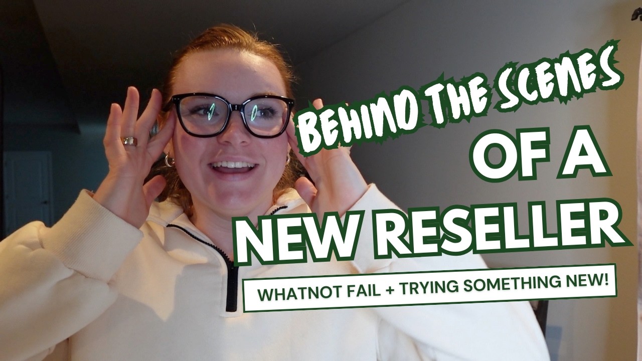Whatnot Fail | A Beginner Reseller Vlog