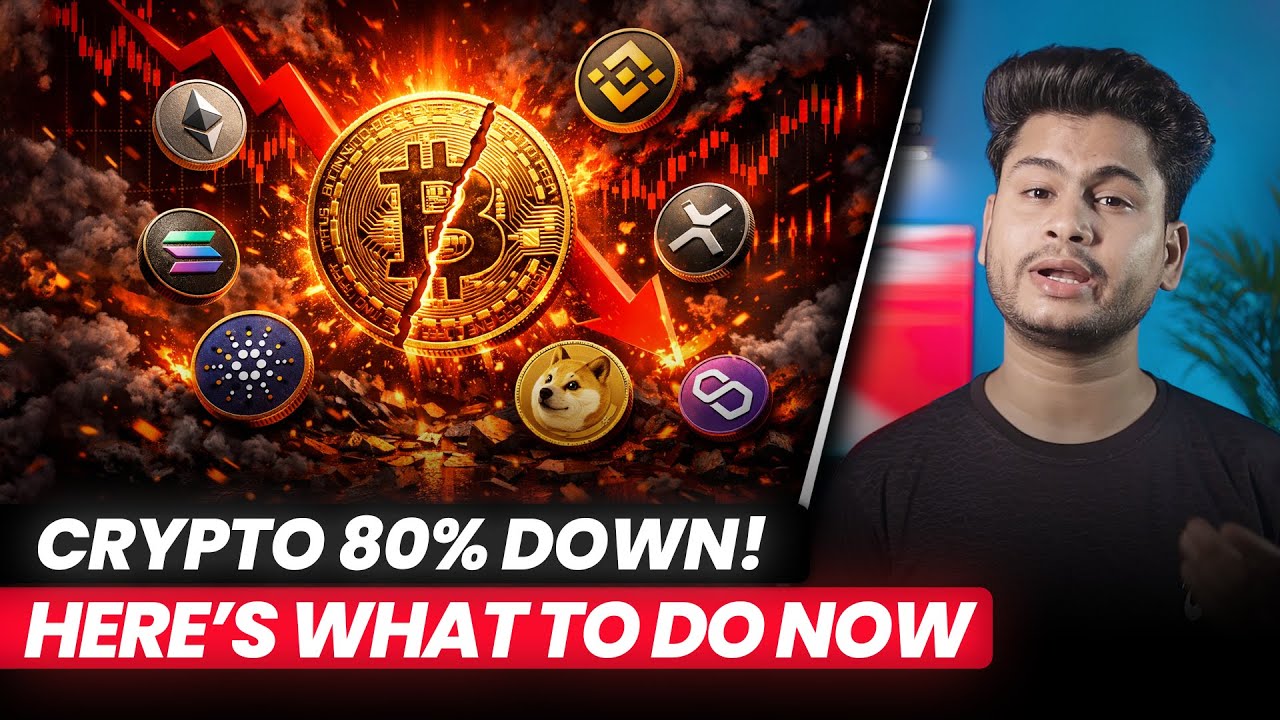 Crypto Market Down 80% | 5 Survival Strategies for Serious Investors