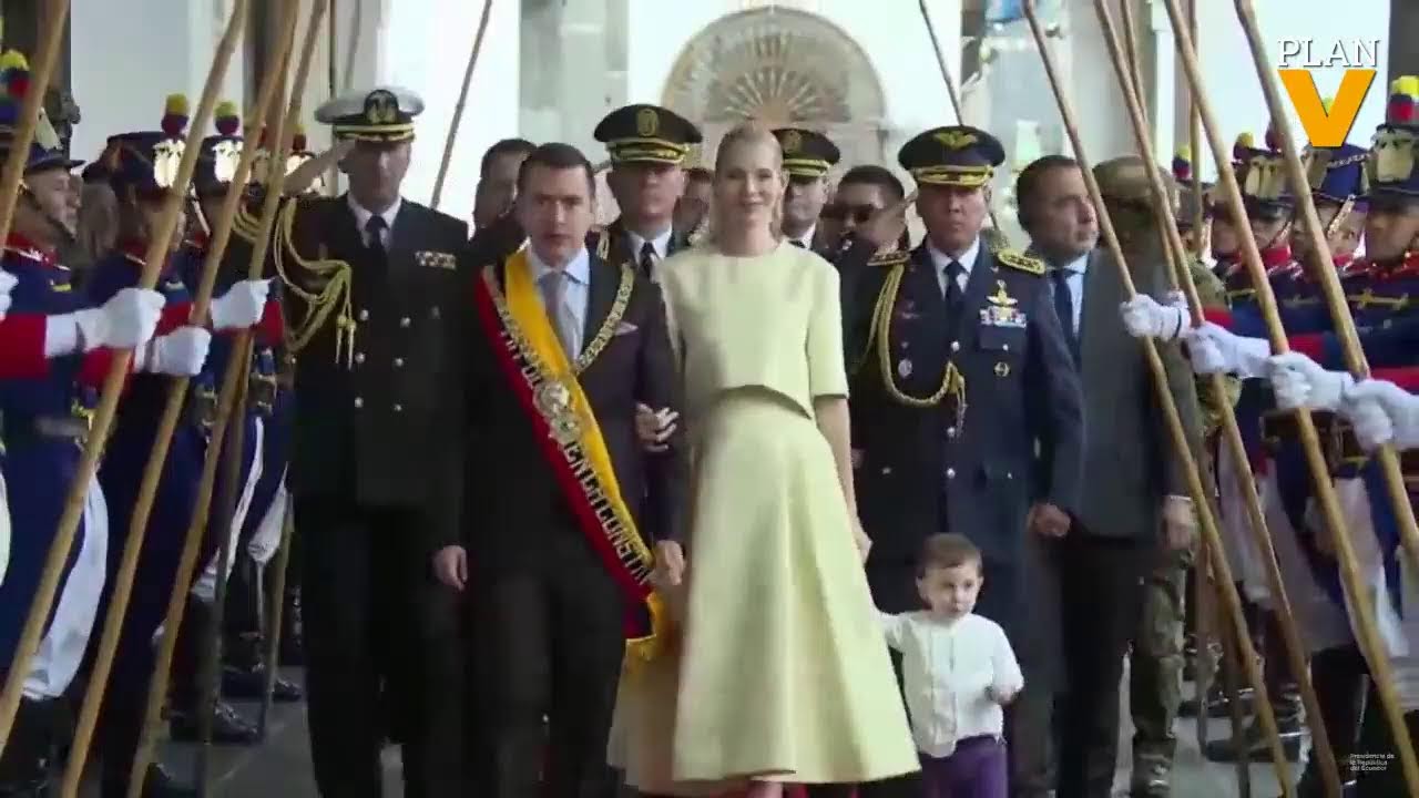 EN VIVO CARONDELET: Daniel Noboa llega a Palacio de Gobierno