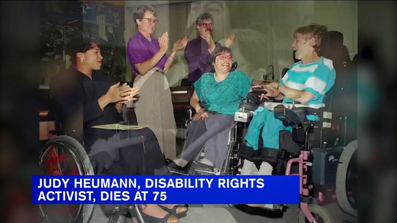 Disability rights activist Judy Heumann dies at 75