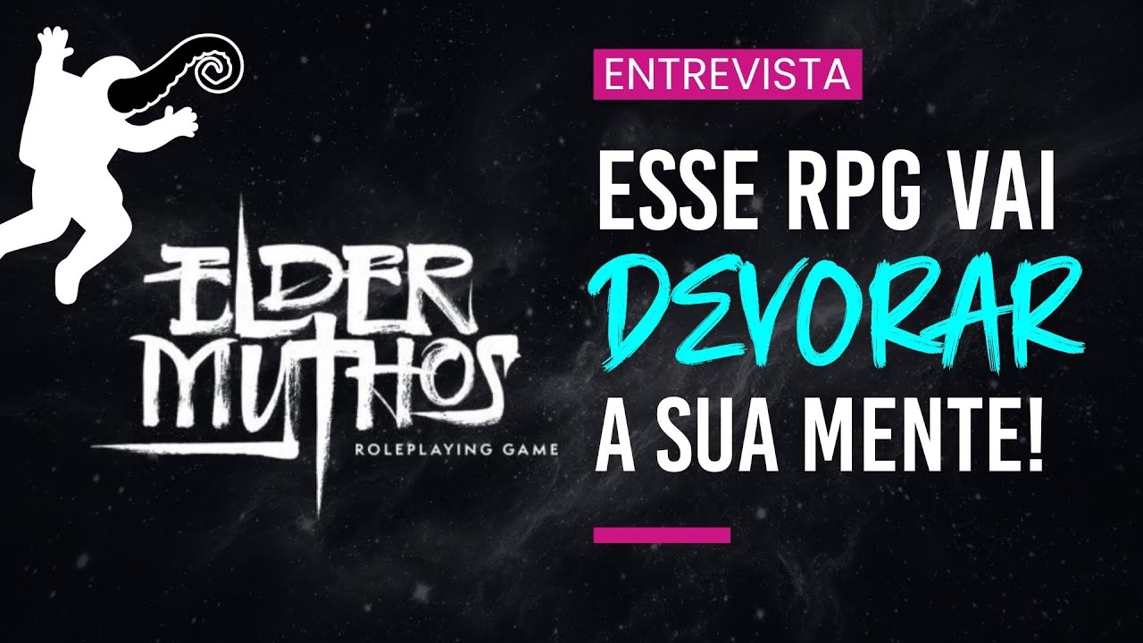 Entrevista sobre Elder Mythos, o novo RPG da @EscafandroEditora !