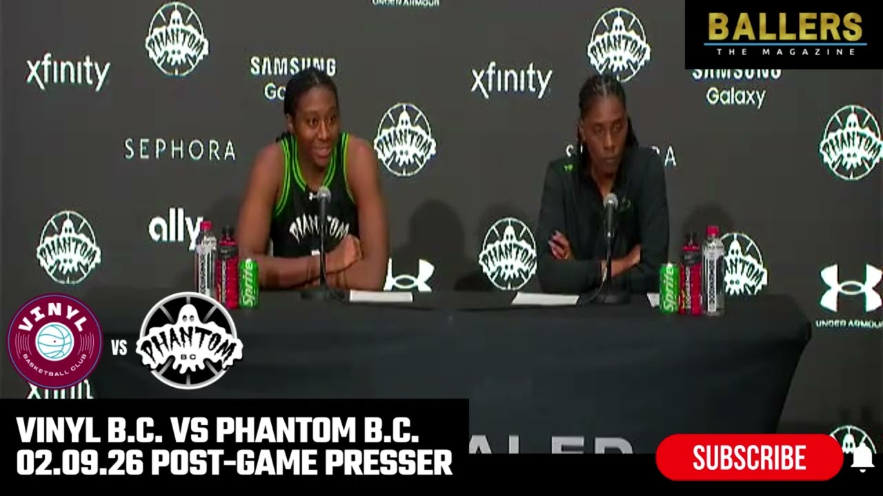 Aliyah Boston & Head Coach Roneeka Hodges: Phantom BC Postgame vs. Vinyl BC | Unrivaled 02.09.26