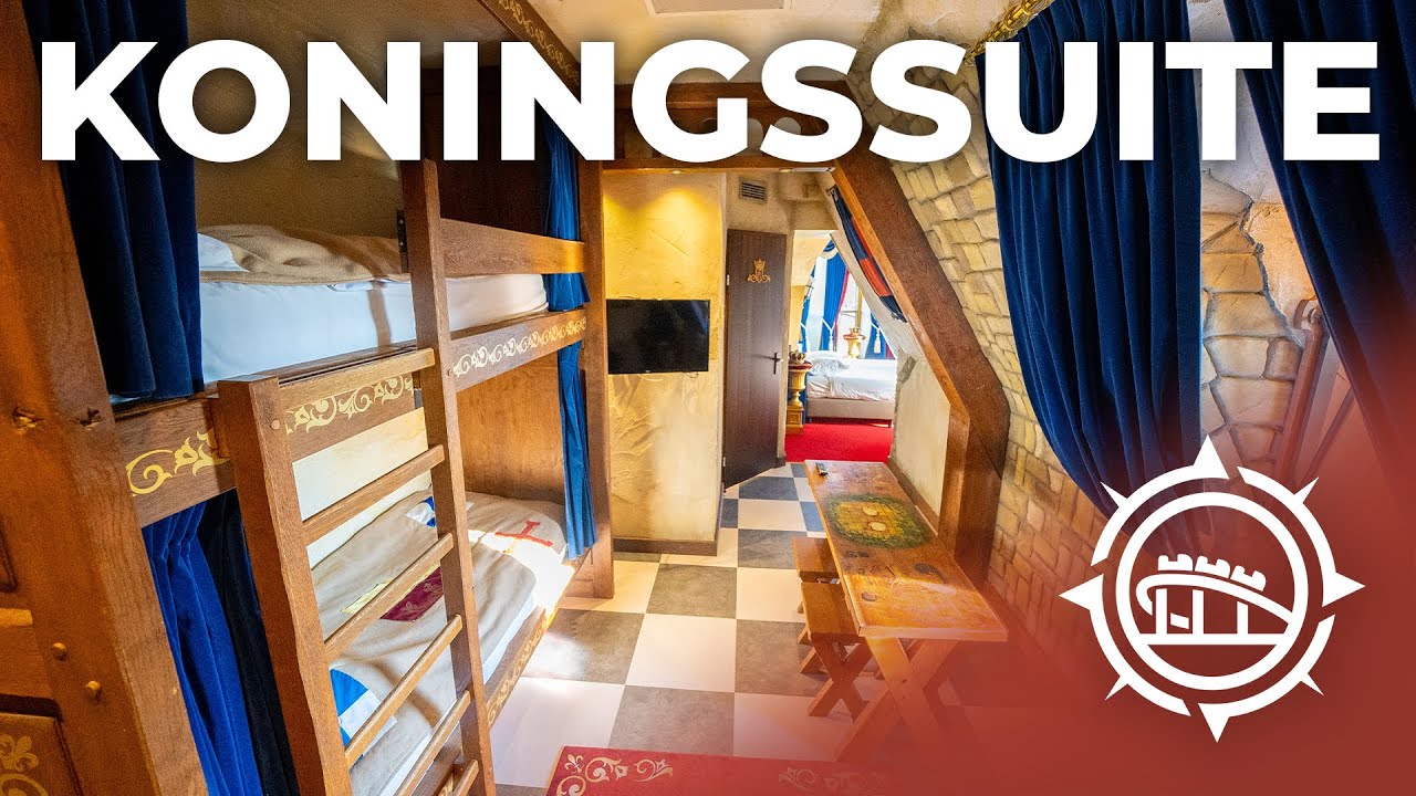 🇳🇱 EFTELING: Koningssuite Efteling Hotel | Themed Hotel Room Walkthrough 4K