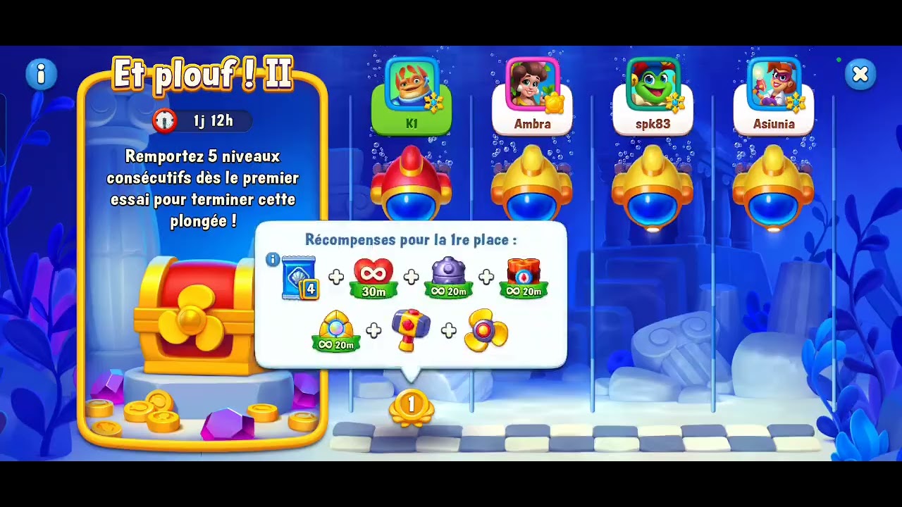 Fishdom level 10186 to 10199 / niveau 10186 au 10199