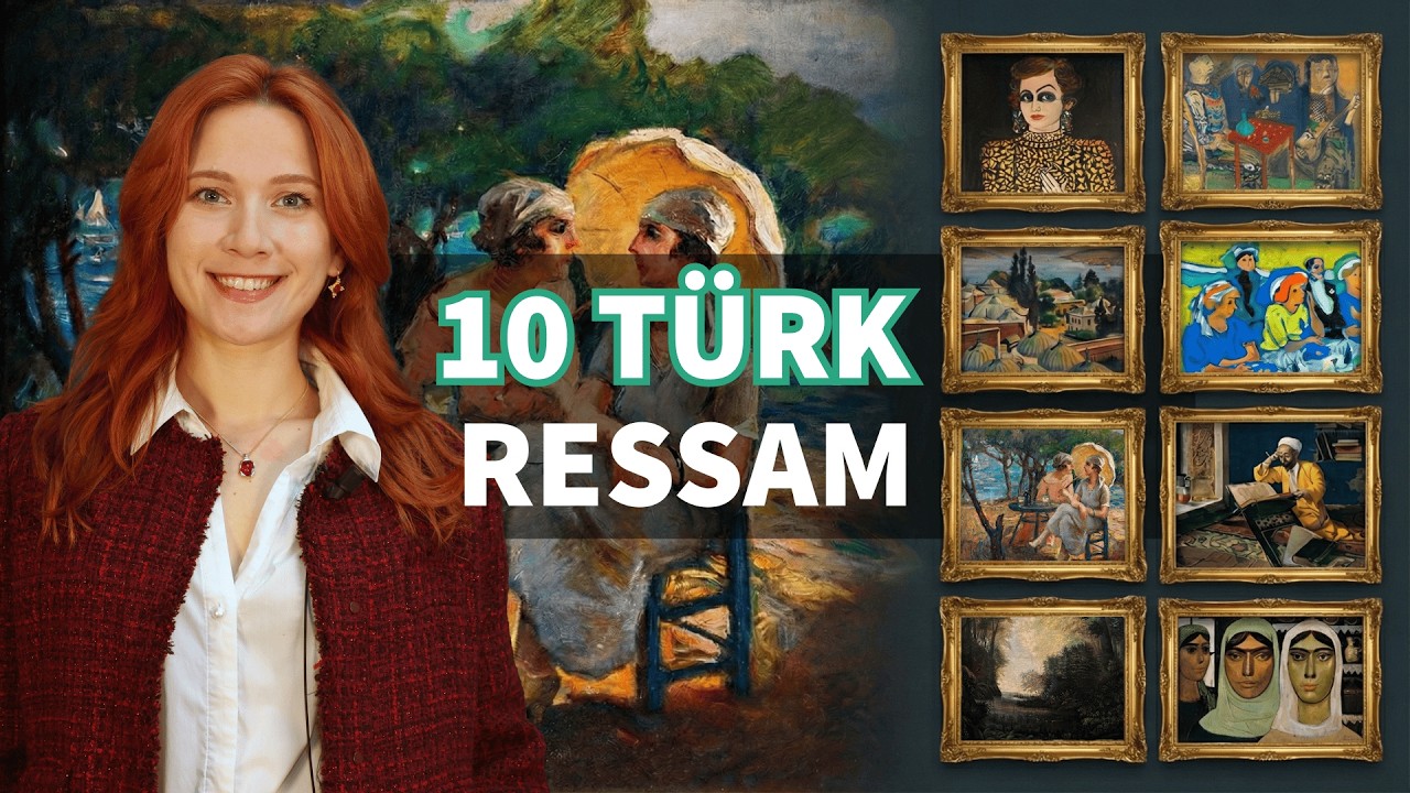 15 Dakikada 10 Türk Ressam | Sena Pınar Civan | DenizBank Deniz Akademi