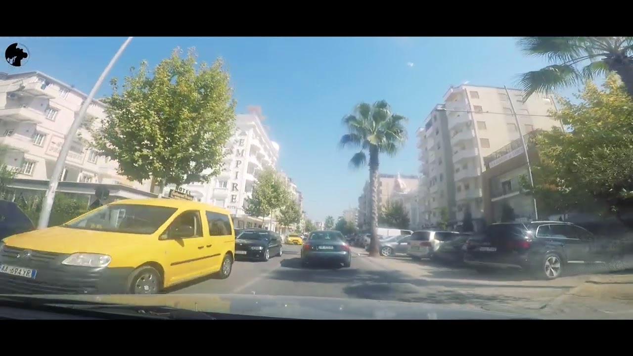 Durrës - Kavajë Rruga e Plazhit,Rruga Pavarësia 🚘 Albania 2022