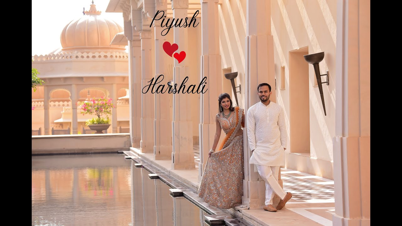Piyush & Harshali | Our Fairytale Pre-Wedding at Udaivilas, Udaipur 💍✨