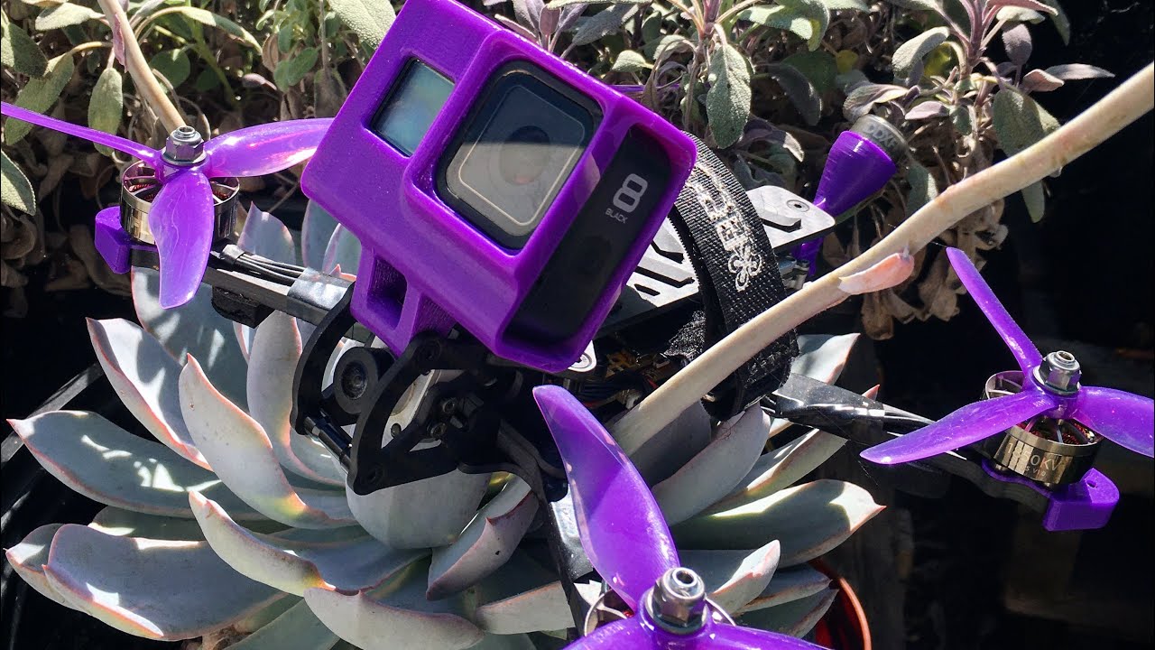 First flight with the new moon goat frame
