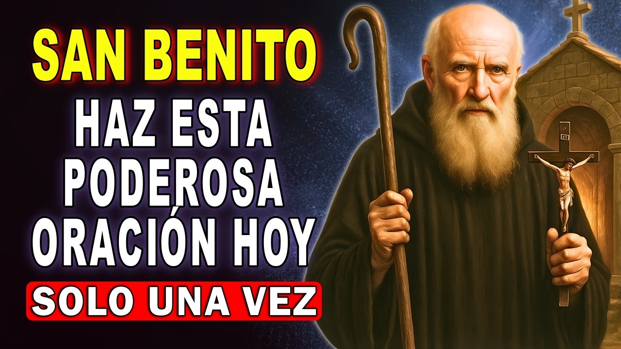 ORACIÓN de SAN BENITO y SALMO 91 🛡️ Tu Enemigo caerá hoy mismo 🙏
