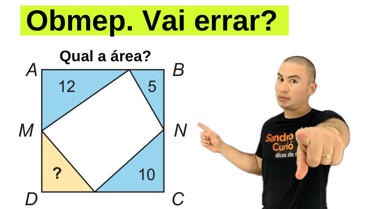 OBMEP 2025 | QUAL A &Aacute;REA?