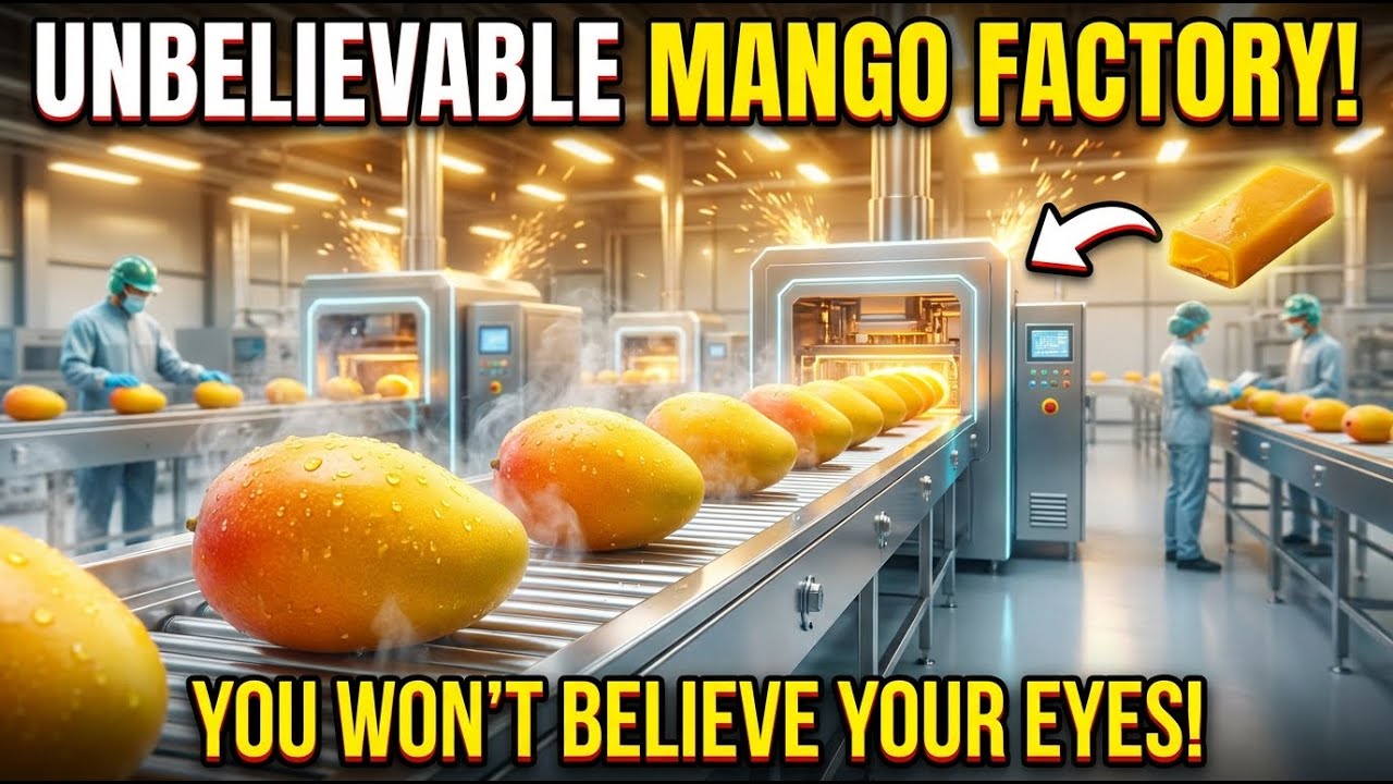 Inside The $100 Billion High-Tech Mango Bar Factory_ From Fresh Mangoes to Luxury Fruit Bars