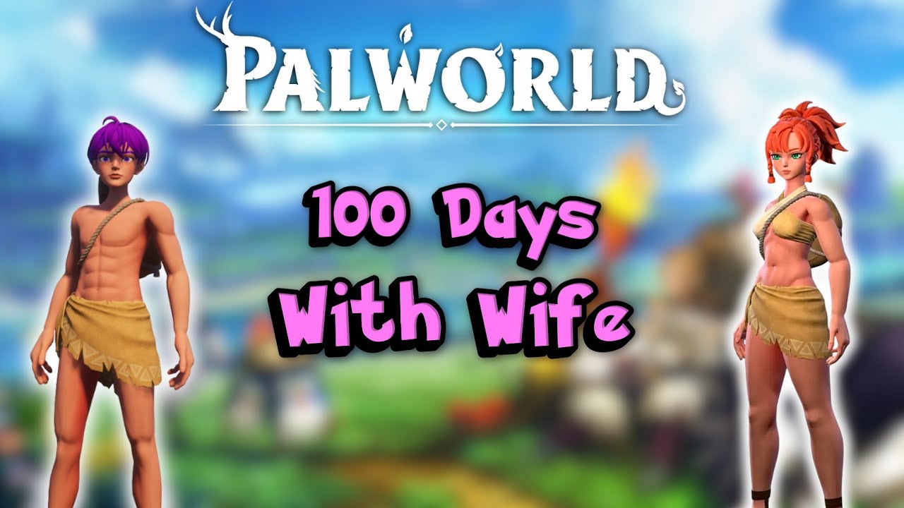 My WIFE And I Start Our 100 Day Journey In PALWORLD [EP. 1]