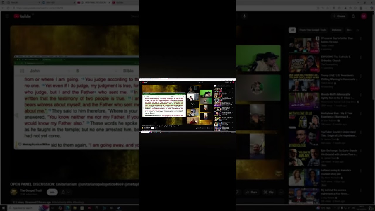 God testifies of HIMSELF