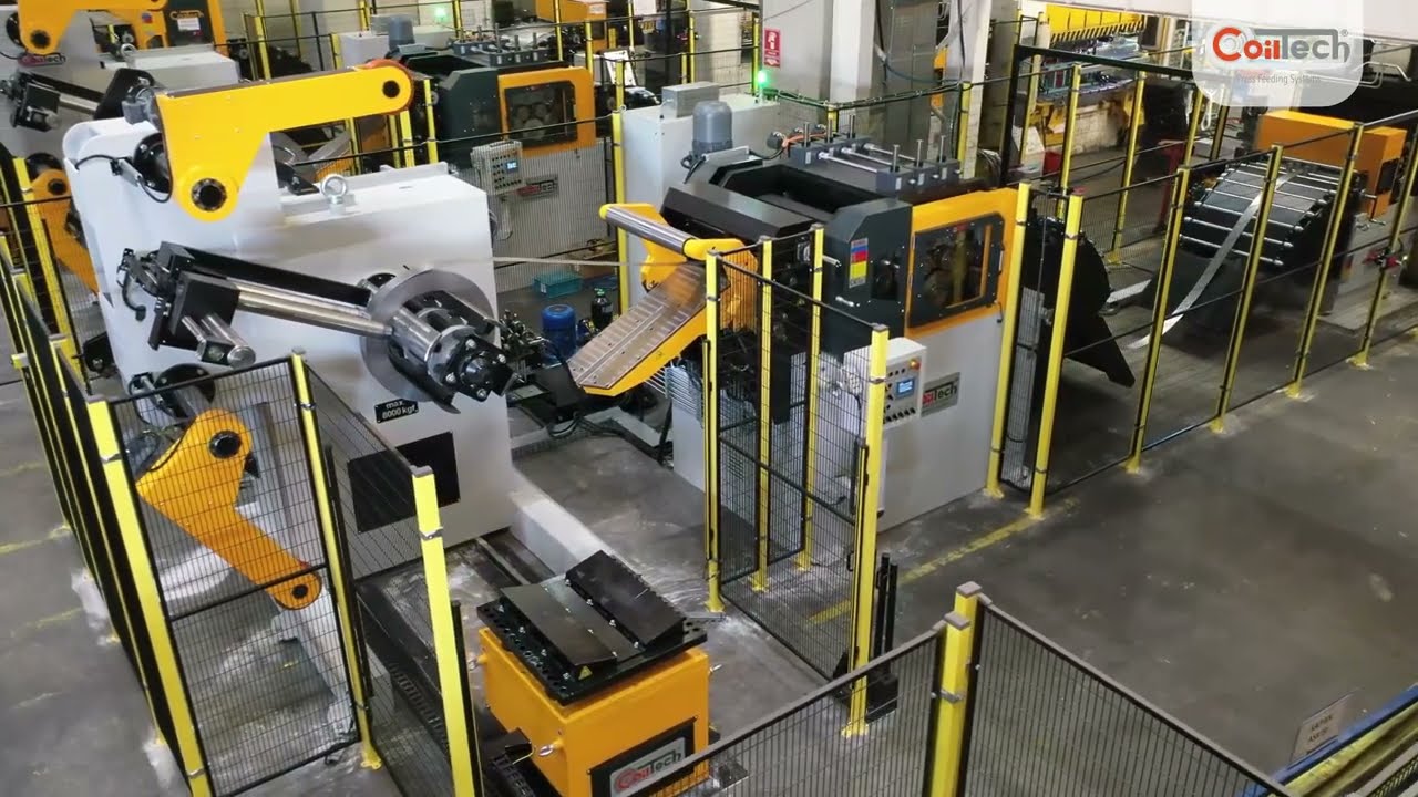 COILTECH | Decoiler Straightener Feeder System | Loop Type Press Feeding Systems
