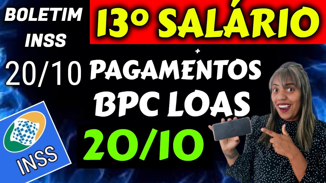 ✔️BPC LOAS 13&deg; SAL&Aacute;RIO BPC BPC + PAGAMENTOS LIBERADOS NA CONTA