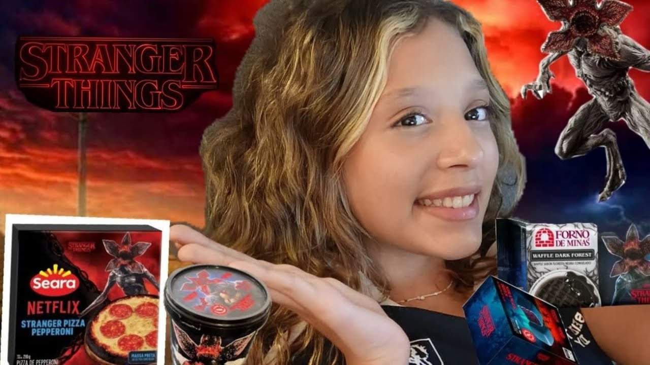 EXPERIMENTANDO E DANDO NOTAS! COMIDAS DE STRANGER THINGS😧
