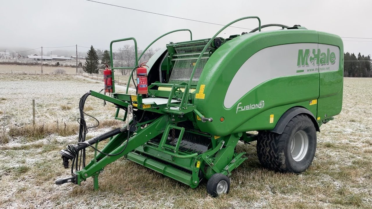 Köp Rundbalspress Mchale Fusion 3 på Klaravik