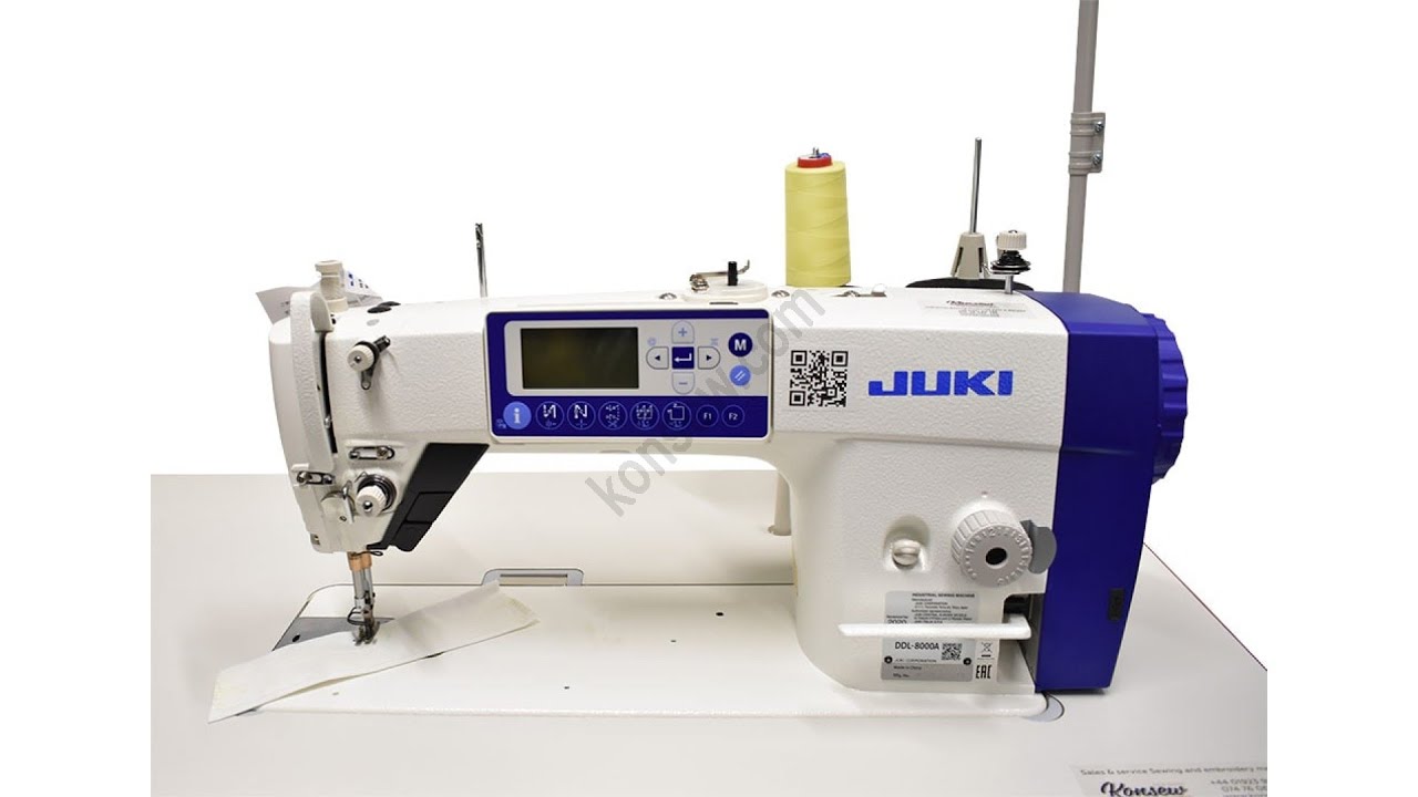 juki ddl 8000A voice reminder on/off