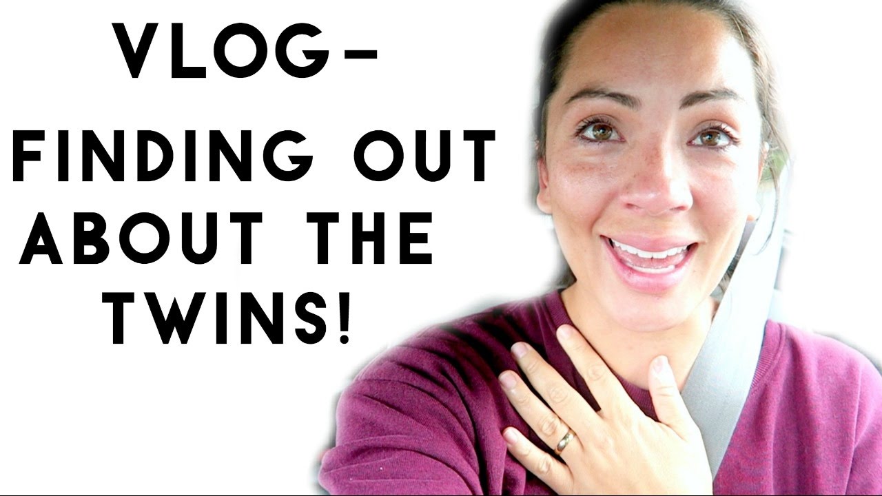 VLOG-THE DAY WE FOUND OUT ABOUT THE TWINS!