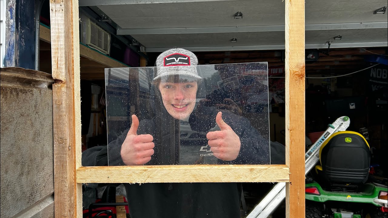 Building ice shack (part 2)