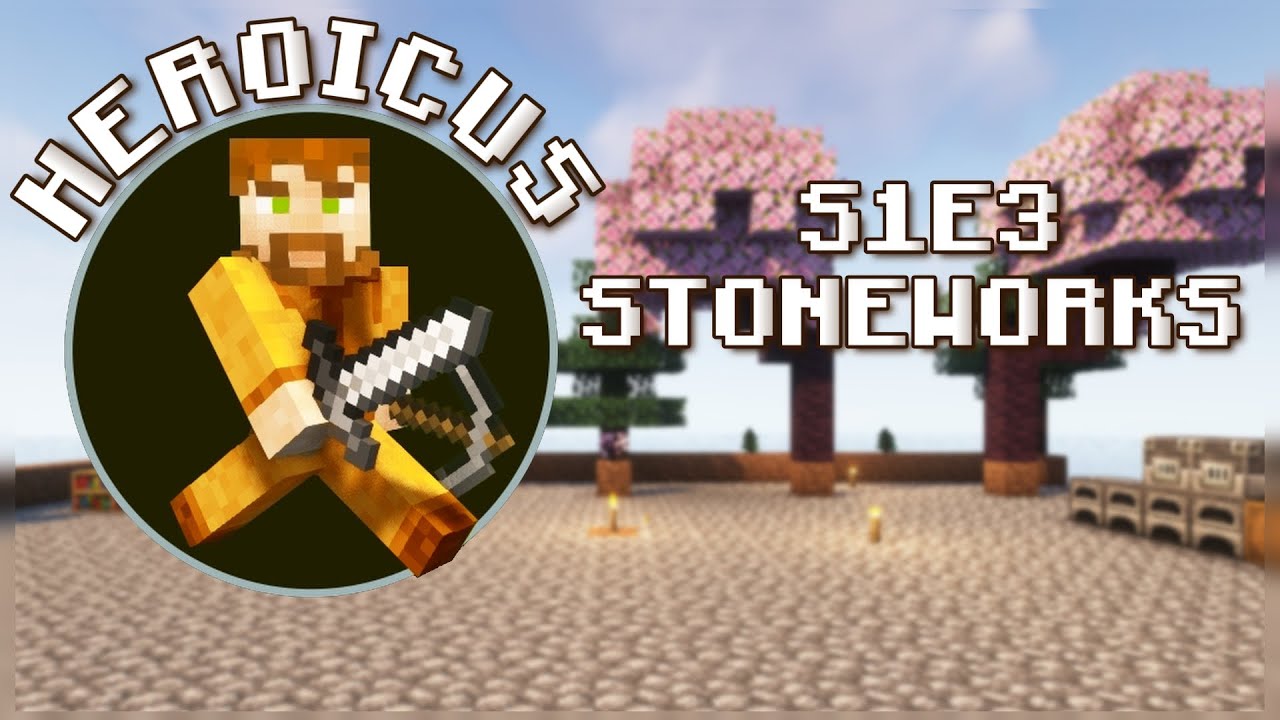 Minecraft Stoneworks Let's Play (S1E3): Making a Claim is a lot of Work!