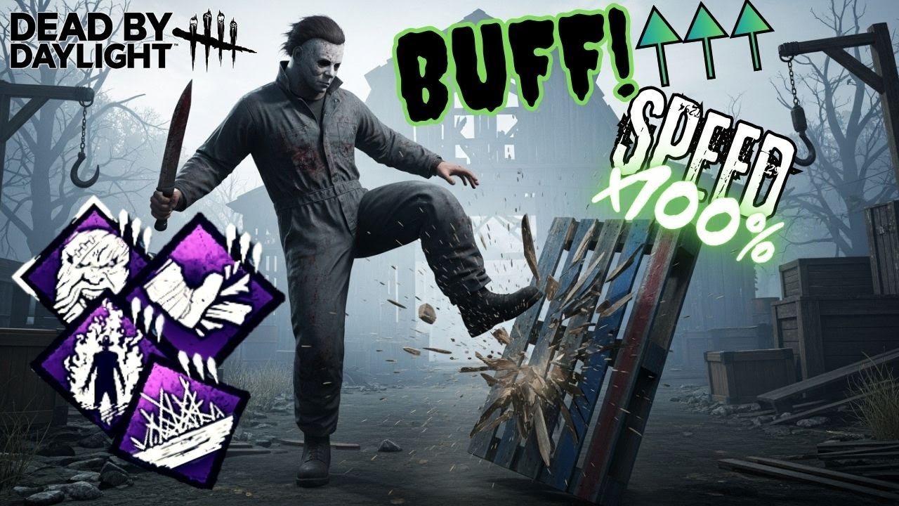 Nuevo BUFF a MYERsS y su BUILD que DESTUYE al Instante 💀 | Dead by Daylight